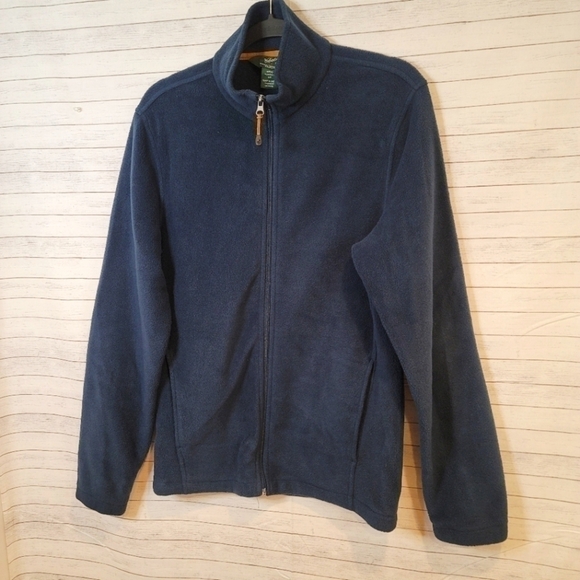 WOOLRICH NAVY FULL ZIPPER JACKET, VERY NICE, SIZE SMALL - Picture 6 of 9